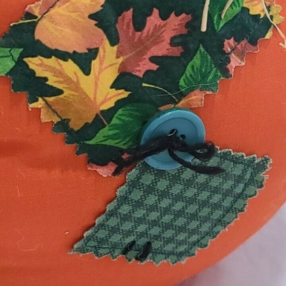 Main Joy Limited Fabric Pumpkin Halloween Fall Dec - Picture 7 of 9